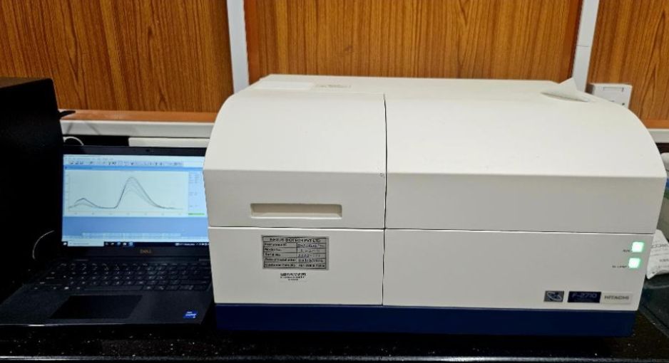 The F-2710 fluorescence spectrophotometer